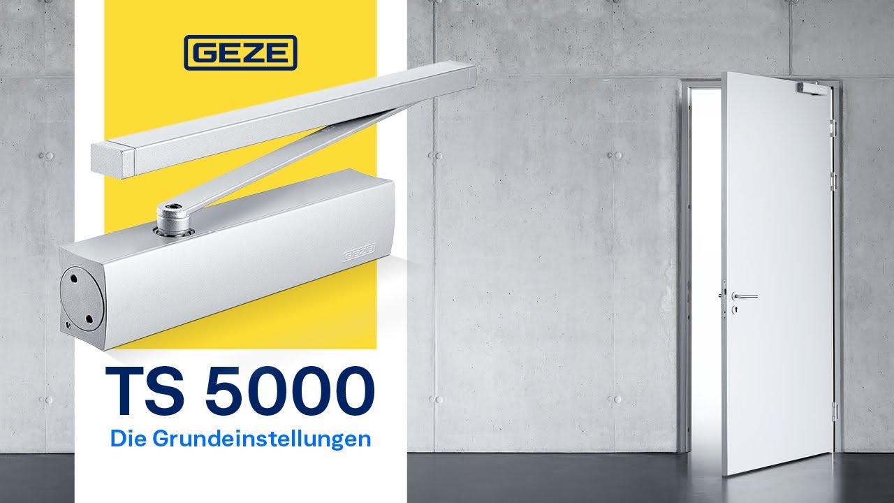GEZE Gleitschiene, TS 3000/5000, silber